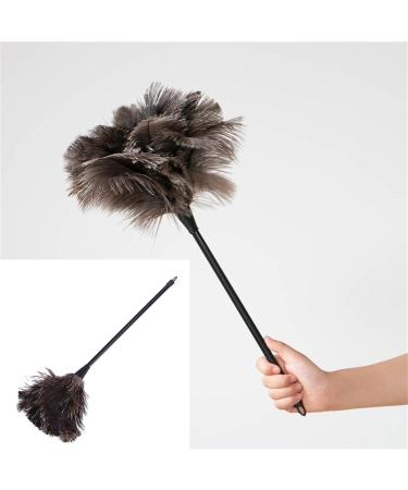 2Pack Feather Duster Ostrich Duster with Long Handle Brush Electrostatic Dust Household Cleaning Accessories Cleaning Long Handle Cleaning Brushes for Household Use - Buy Online on GoSupps.com