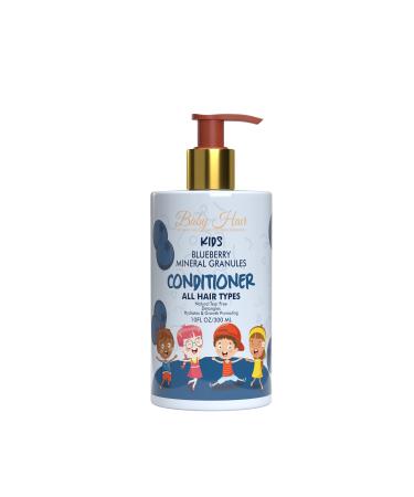 BABY HAIR Kids: Vegan Blueberry & Mineral Granules Conditioner pH- Balanced Sulfate-Free Tear-Free Formula Best Kids Comditioner