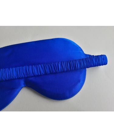 Maxfeel 100% Pure Silk Eye Mask - Royal Blue | Soft Sleep Blindfold - Buy Online on GoSupps.com