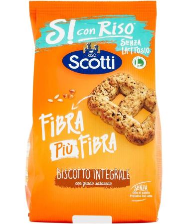  Italian Gourmet E.R. Riso Scotti Si with Rice Biscuit Whole Grain Biscuits 350g Lactose Free Palm Oil Free Milk Protein 3 Pack - Buy Online on GoSupps.com