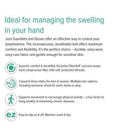 Juzo Soft Seamless Gauntlet Left Beige 20-30 mmHg Compression - Shop Now! - Buy Online on GoSupps.com