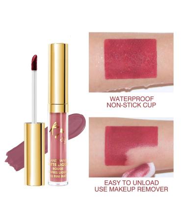 12pcs Matte Velvet Liquid Lipstick Set | Waterproof Long-Lasting Non-Stick Lip Gloss - Sexy Lip Makeup Kit - Buy Online on GoSupps.com
