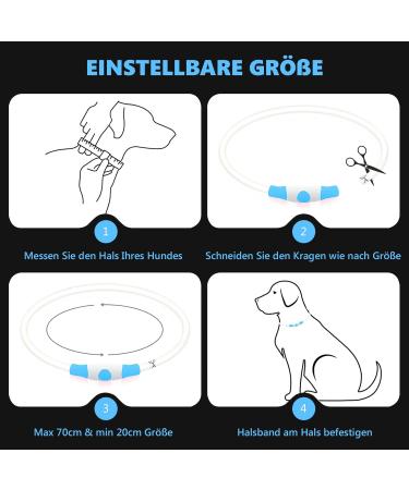 Serda-Run LED Dog Collar | Adjustable Light-Up Neck Band for Night Safety | Bright Charging Light Tape - Buy Online on GoSupps.com