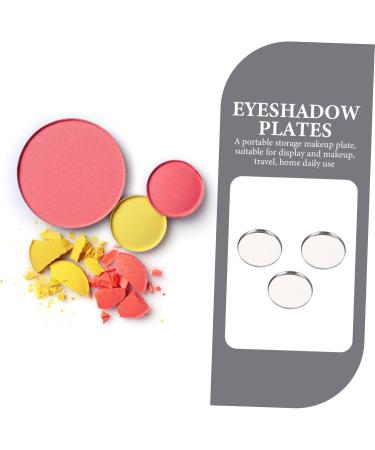 IMIKEYA Palette Fards Paupi res Ronde Vide 20 Pi ces 36x3 Mm En M tal Compact Portable Pour Femmes tui Rangement Cosm tiques Multifonction - Buy Online on GoSupps.com