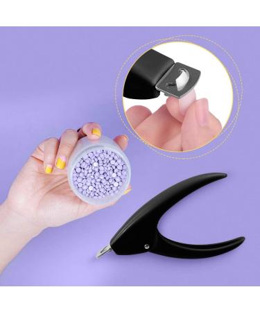 Nail Tip Cutter MORGLES - Professional Acrylic Nail Clippers for False, Fake, Gel, Artificial Nails - Manicure Tool in Black - Buy Online on GoSupps.com