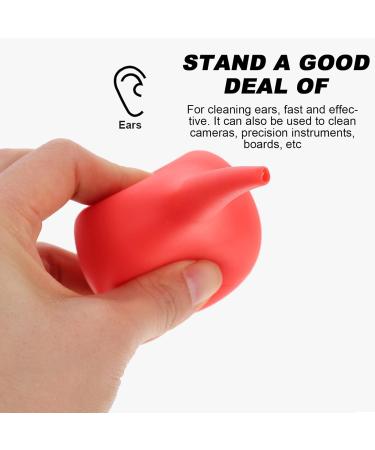 4Pcs Ear Syringe Bulb Set - Ear Wax Removal Suction Tool for Adults - 75ml Red Blue Colors - Buy Online on GoSupps.com