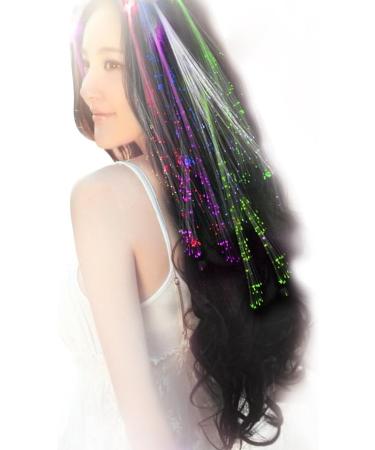 LED Fiber Optic Lighting Set - 3 6 10 80 Lights in Blue Rainbow Red Green White - Perfect for Parties & Events | International Shipping Available - Buy Online on GoSupps.com