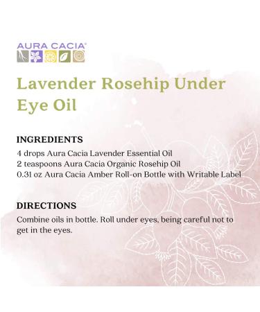 Aura Cacia Organic Rosehip Oil | GCMS Tested | 30ml | Purity Skin Care Solution - Buy Online on GoSupps.com