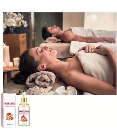 DOPZNJWF Strawberry Juice Body Oil Strawberry Shortcake Body Oil Moisturizing Hydrating and Hydrating Essential Oil for Skin for All Skin Types - Buy Online on GoSupps.com