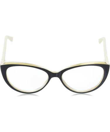Sofia Vergara x Foster Grant Women's Cat-Eye Reading Glasses Black 3.5x - Buy Online on GoSupps.com