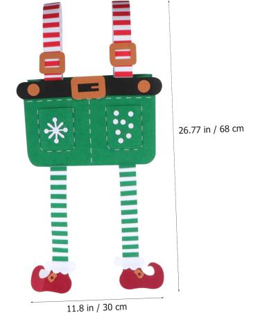 LALAFINA 1 Pc Christmas Fine Bag Snack Bags Christmas Biscuit Bag Candy Bag Chocolate Bag Winter Child - Buy Online on GoSupps.com