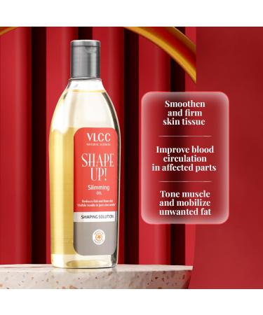 VLCC Shape Up Slimming Oil 200ml - Buy Online for Fast International Shipping | Effective Weight Loss Solution - Buy Online on GoSupps.com