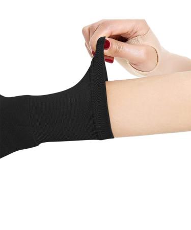 Muised Guard Wrist Gloves Cover Scar - Sports Pressure Elastic Protective Gear for Unisex - Perfect for Summer Travel, Camping, Hiking - Black - Buy Online on GoSupps.com
