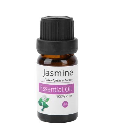 Essential oil 10ml pure natural essential oils essential aroma oil in therapeutic quality for diffuser humidifier stress relief relaxation (jasmine)