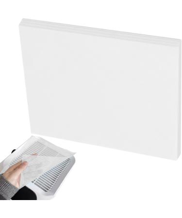 Filtre Collecteur De Poussi re D'ongles | 100 Pi ces Collecteur de Poussi re pour Technicien Ongulaire | Papier Pour Pratique Femmes Maison Salon Formation Blanc - Buy Online on GoSupps.com