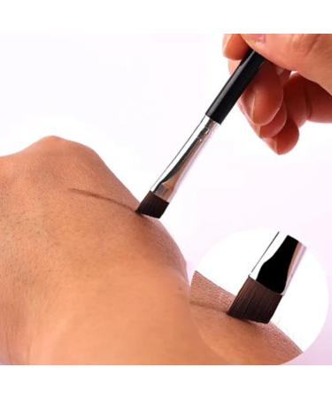 5.9in Double Ended Eyebrow Brush Portable Angled Brow Brush with Spoolies Makeup Tool for Women Girls Daily Use - Buy Online on GoSupps.com