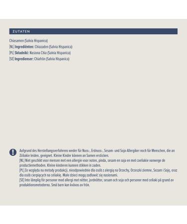 Buy Amazon Chia Seeds 350g - Premium Organic Superfood for Health & Wellness | Fast International Shipping - Buy Online on GoSupps.com