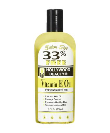 Hollywood Beauty Vitamin E Oil 8 Oz - Buy Online on GoSupps.com
