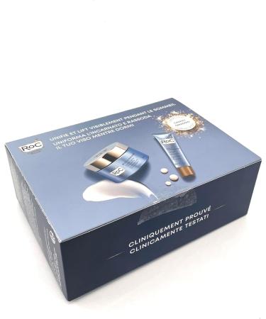 RoC - Multi Correxion Unifier + Lifter Night Cream & Unifier 50 ml + Lifter Eye Cream 15 ml - Anti-aging treatment - With Hexyl-R Complex and Niacinamide - Buy Online on GoSupps.com
