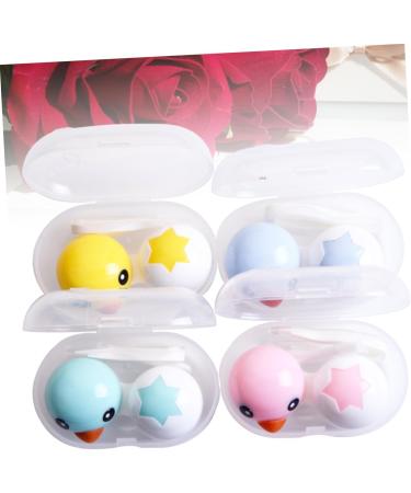 Buy SOLUSTRE 12 PCS Contact Lens Cases - Durable Duck Design Lens Holders for Travel & Storage | International Shipping Available - Buy Online on GoSupps.com