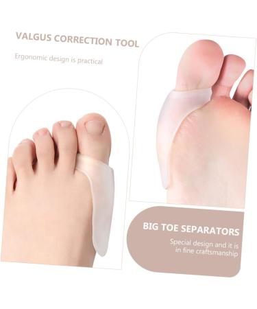 Healvian Silicone Gel Toe Separators for Runners - 6 Pairs Foot Separator Sleeves for Corns, Hammer Toes, and Bunions - Buy Online on GoSupps.com