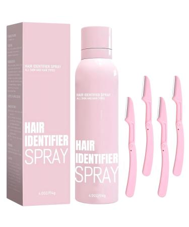 Hair ldentifier Spray for FaceShaving Skin Body Hair Identifying Spray Facial HairIdentifier Spray for Dermaplaning Suitable for All Skin Types