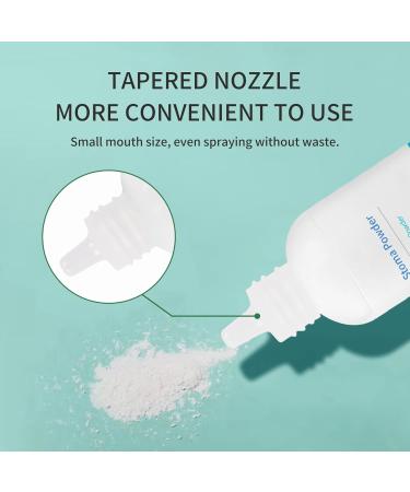 Stoma Powder - Medical Protective Skin Barrier Powder for Ostomy Care | 1oz (2 Bottles) - Best Supplies for Skin Protection - Buy Online on GoSupps.com