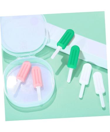 12 Pcs Popsicle Silicone Chew Pacifier Retainer Cases Jaw Teeth Device Child Tray - Buy Online on GoSupps.com