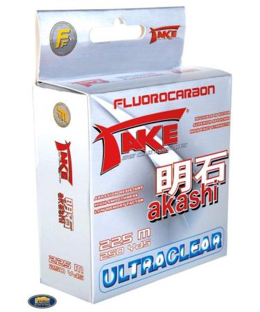 Lineaeffe Take Akashi Fluorocarbon 225m 0.25mm 10.0kg ultraclear