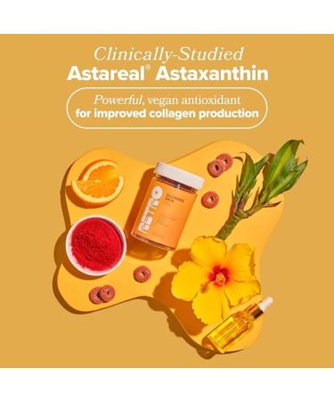Retro Gummy Glowing Skin Vitamins for Collagen - Astaxanthin  Vitamin E  Bamboo Extract  Hibiscus & Vitamin C - 50 Vegan Gummies for Smooth Skin & Hydration - Buy Online on GoSupps.com