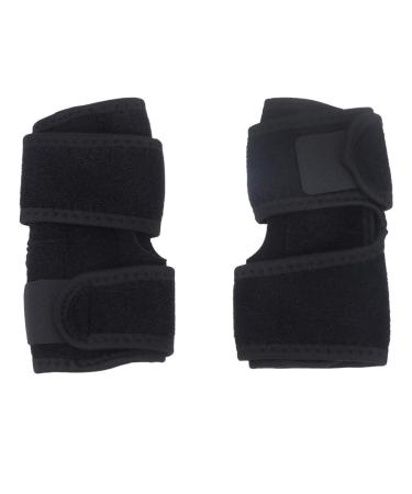 1 Pair Cubital Tunnel Brace Baseball Arm Protector Baseball Elbow Protector Fitness Elbow Brace Fitness Elbow Sleeve Elbow Support Spring Breathable Men and Women Black Size 2