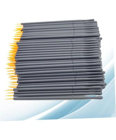 Gogogmee Makeup Lip Gloss 100pcs Eyeshadow Liner Brush White Outfit Disposable Eyeliner Applicator Eye Shadow Brush Soft Head 15cmX10cm Orange - Buy Online on GoSupps.com