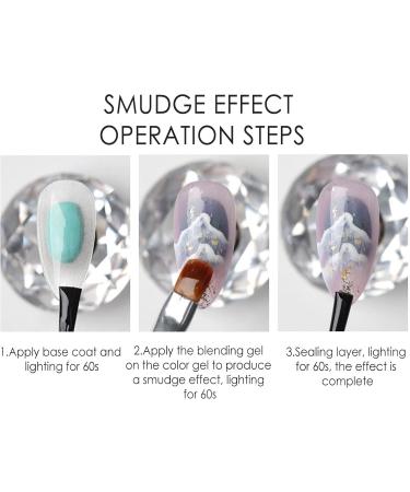 Adhesive for Mixing Nails | DIY Translucent Glitter Nail Gel | UV-LED Gel for Nail Polish & Designs - Buy Online on GoSupps.com