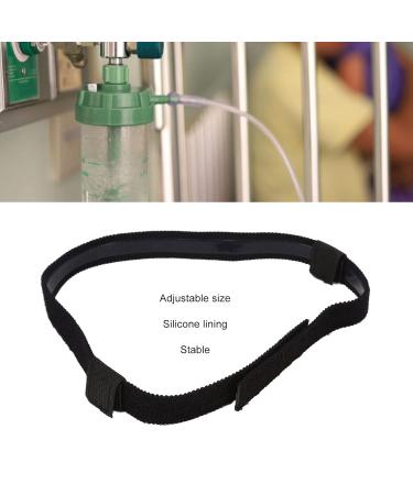 Adjustable Nasal Cannula Headband with Silicone Lining - Comfortable Ear Pain Relief for Older Adults (Black) - Buy Online on GoSupps.com