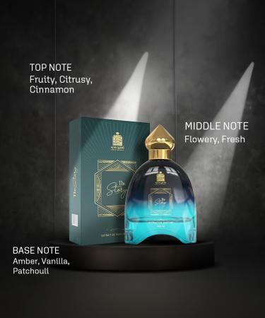 Adil.qadri's The Story Perfume for Men & Women | French Extrait De Parfum | Pear Vanilla Cinnamon & Amber Notes | Long-Lasting Fragrance | Ideal Gift for Him & Her | 100ML - Buy Online on GoSupps.com