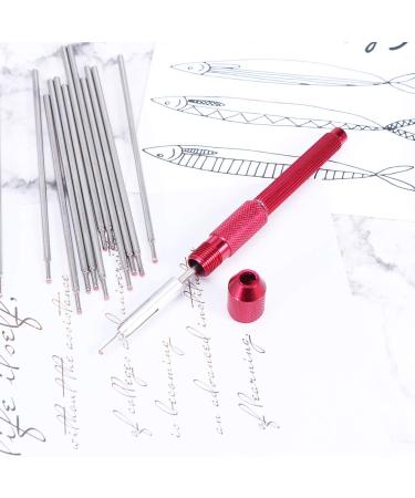 Exceart 20Pcs Tattoo Pen Holder Set with Skin Surfer Stencil Pen Holder - Red Holder, Purple Refills - Buy Online on GoSupps.com