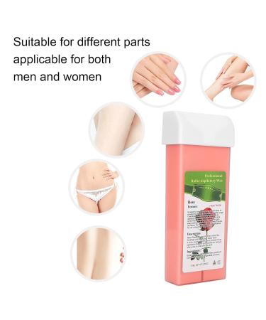 Roll On Waxing Kit for Hair Removal - Waxup Roller Wax for Women & Men Includes 100g Rose Oil Wax Remover - Buy Online on GoSupps.com