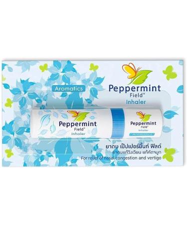 Peppermint Field Nasal Inhaler (Pack of 6) - Refreshing Nasal Relief - Buy Online on GoSupps.com