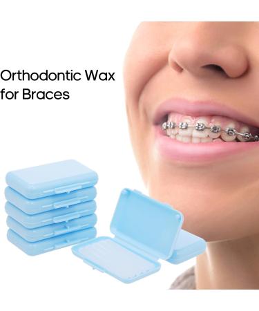 Xiyinli Tooth Wax for Orthodontic Pain Relief - 1 Pack 5 Stripes Rose Red - Ideal Oral Care for Braces Wearers - Buy Online on GoSupps.com