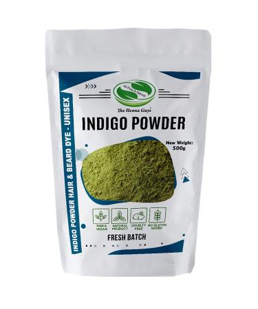 INDIGO POWDER FOR HAIR DYE - The Henna Guys (500g) 500g Blue - Buy Online on GoSupps.com