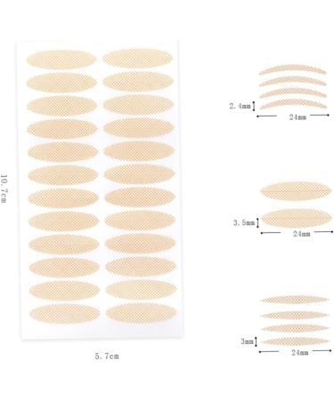 Housoutil 180 Sheets Stickers Invisible Eyelid Sticker Traceless Double Eyelid Sticker Adhesive Tape Lasting Mx3pcs As Shownx3pcs - Buy Online on GoSupps.com