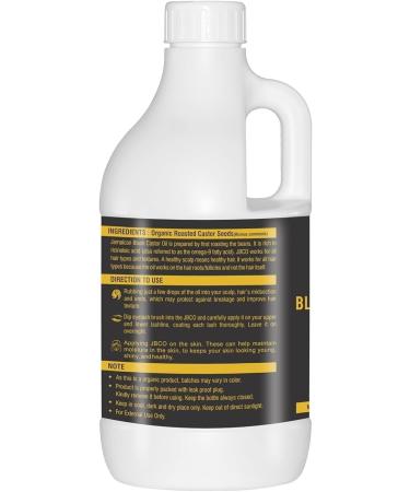  G n rique UK Organic Jamaican Black Castor Oil for Hair Eyelashes Eyebrows and Skin | 1 Litre Pack of 2. - Buy Online on GoSupps.com