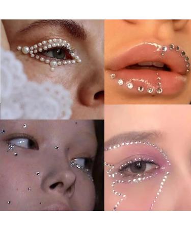 NOOEPC 660Pcs Face Gems & Hair Jewels Set - Rhinestones with Tweezers for DIY Body & Face Art - Festival Makeup & Party Decorations - 3 Sheets - Buy Online on GoSupps.com