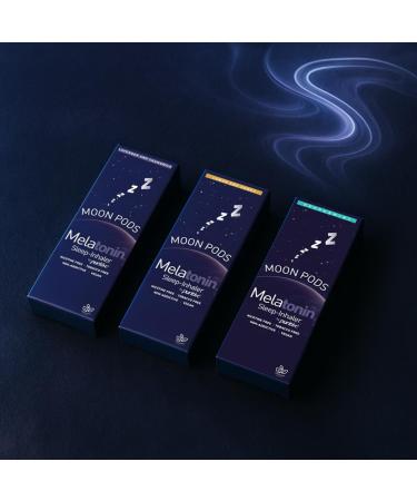 Melatonin Diffuser for Sleep Support Natural Sleep Aid & Stress Relief Diffuser Nicotine-Free Non-Habit Forming Reusable & Portable Melatonin Diffuser Lavender & Chamomile Aroma Lavender and Chamomile - Buy Online on GoSupps.com