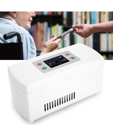 Portable Mini Car Refrigerator Insulin Cooler with LED Display - 2-8 Celsius Vaccine Refrigerator for Drugs and Insulin - Travel Fridge Freezer - Buy Online on GoSupps.com