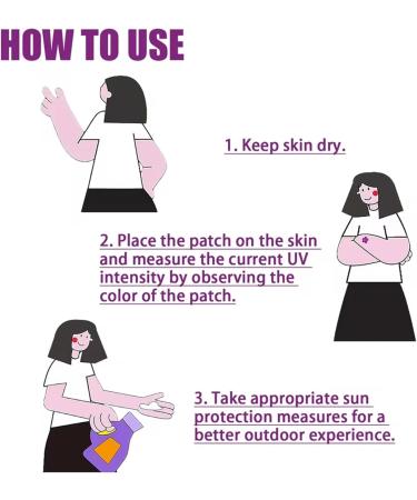 Autocollants de d tection UV autocollants UV pour cran solaire d tection de forme fleur 120pcs Patch tanche r utilisable Rappel Rappel - Buy Online on GoSupps.com