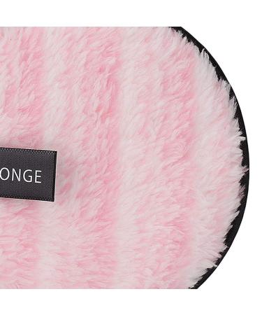 Washable Cotton Makeup Remover Pads - Reusable Cleaning Puffs for Beauty Salons & Home Use (Pink) - Buy Online on GoSupps.com