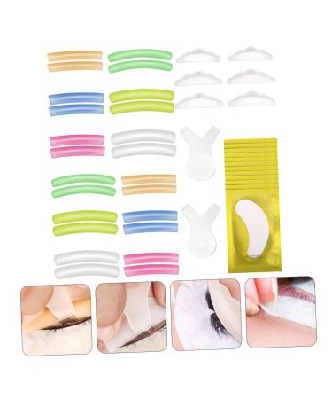 minkissy 1set Eyelash Mat Suit False Eyelash Permanent Pad Lash Lift Rods Makeup Beauty Tool Eyelash Silicone Pad Eyelash Perming Pad Silicone Tool Lash Lift Brush Plastic Extend Curly - Buy Online on GoSupps.com