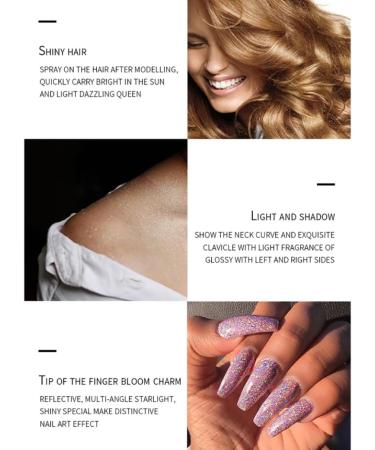 12 Mix Color Glitter Powder Dust Nail Art Acrylic Glitter Powder Nail Tips Decoration DIY Nail Art Pigment Glitter Dust Powder Set - Buy Online on GoSupps.com