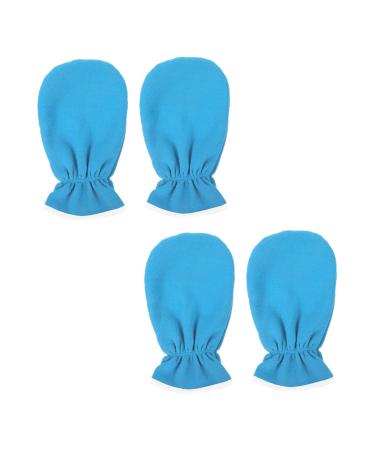 POPETPOP 2 Pairs Maintenance Care Gloves Hand Treatment Kit Heated Mittens Paraffin Wax Hand Cover Paraffin Wax Mitt Wax Hand Gloves Paraffin Bath Mitt Flannel Heating Work Cotton Gloves